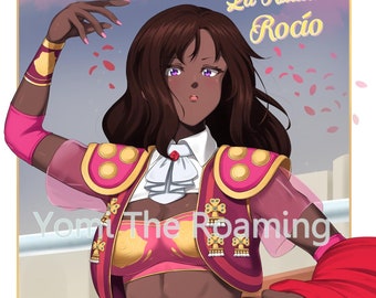 Star Wrestler Debut Print Set - La Radiante Rocío 11 x 17