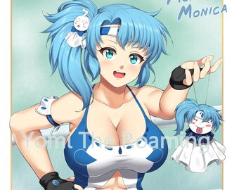 Star Wrestler Debut Print Set - Monsoon Monica 11 x 17