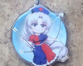 Touhou Acrylic Keychain: Eirin Yagokoro