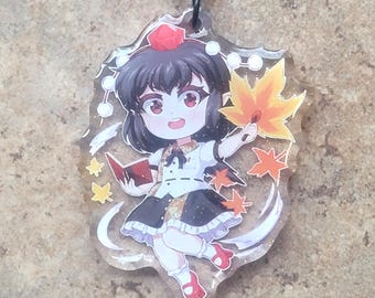 Touhou Acrylic Keychain: Aya Shameimaru
