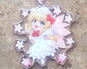 Touhou Acrylic Keychain: Lily White