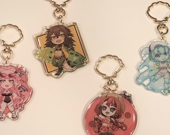 The Beastiez Swimwear Edition Acrylic Keychains