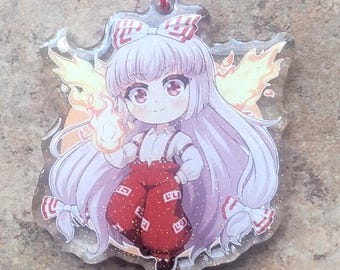 Touhou Acrylic Keychain: Fujiwara no Mokou