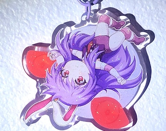 Touhou Gensokyo Pro-Wres Edition Acrylic Keychain: Reisen Udonge Inaba