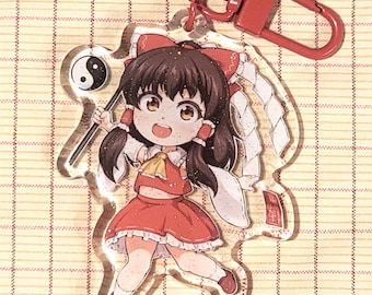 Touhou Acrylic Keychain: Reimu Hakurei