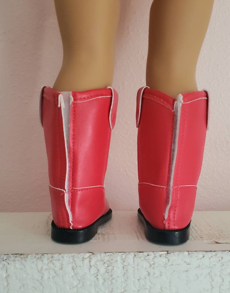 18 INCH DOLL Cowboy Boots Red Jessie American Girl - Etsy