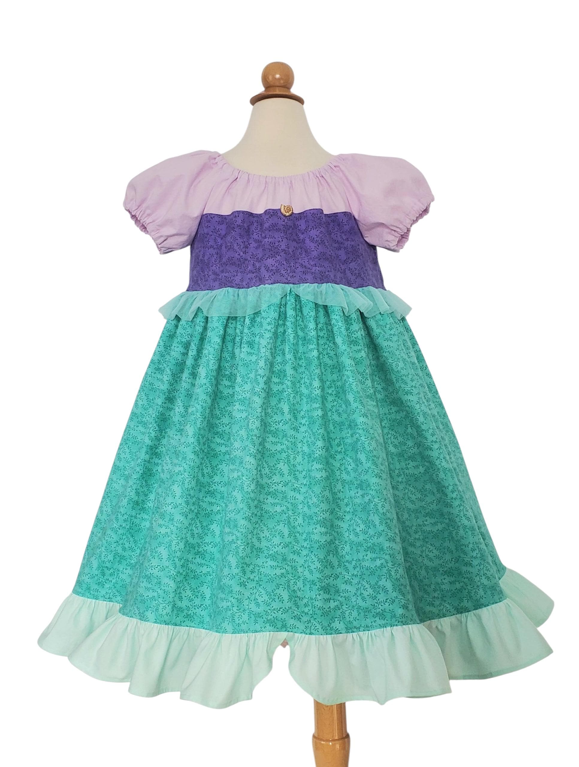 open lace back dress Light Up Princess Costume For Little Girl