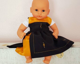 12 INCH DOLL Dress Frozen ANNA Clothes fits Baby Doll Corolle Mon Premier