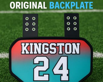 Customizable Football Backplate