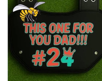Customizable Football Backplate