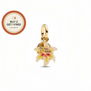Dije de flor de sol enredado de Disney, dije de plata de ley 925, cuenta de plata hecha a mano, compatible con pulseras y collares europeos, el mejor regalo.