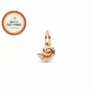 Disney Little Mermaid Enchanted Shell Charm,925 Sterling Silver Charm,Handmade Silver Bead,Fits European Bracelets and Necklaces, Best Gift
