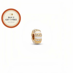 Steine Emaille Clip Charm, 925 Sterling Silber Charm, handgefertigte Silber Perle, passend für europäische Armbänder und Ketten, bestes Geschenk