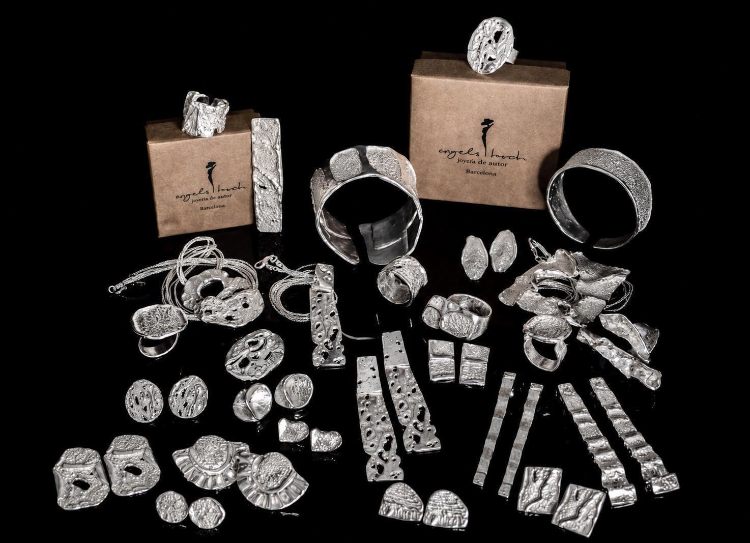 Sterling Silver Mystery Jewelry Box * 1 to 6 Curated Surprise Jewels * Handmade Sculptural Jewelry Bundle