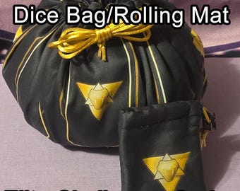 Elite Challenger Battletech-themed Dice Bag/Rolling Mat