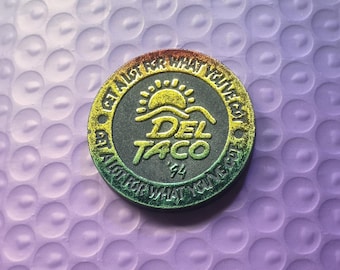 Vintage 1994 Del Taco POG Slammer