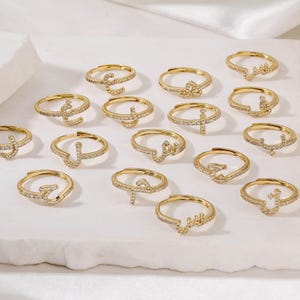 Anillo personalizado con letra árabe, de acero inoxidable, color dorado y plateado, anillo árabe, regalo islámico, regalo de Eid, regalo para la madre.