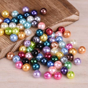 10 Perles Nacre Naturelle Ovales 6mm Irrégulières - Perles Corner 10 Perles Nacre Naturelle Ovales 6mm Irrégulières - Perles Corner