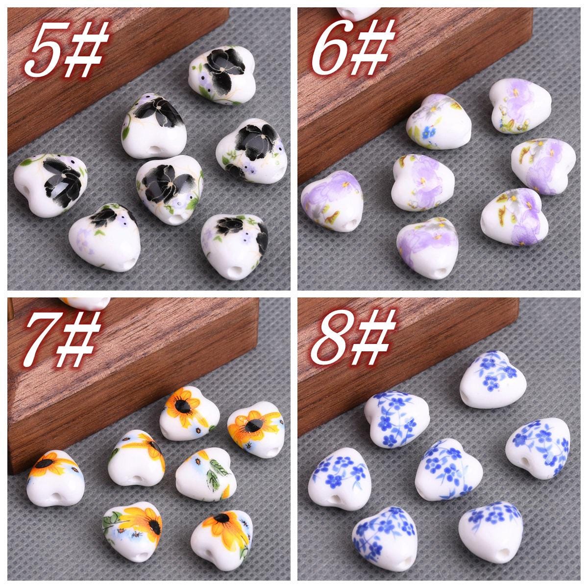 Keramikperlen & Porzellanperlen Für Schönen DIY-Schmuck - Foto 9