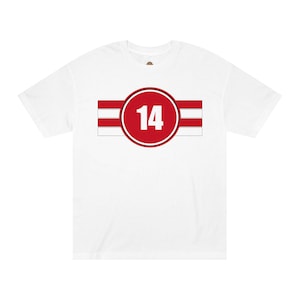 Cincinnati Reds Vintage Unisex Tee with Classic Numbers, Baseball Shirt, Sports Fan Gift, Retro Style Jersey Top, Reds Fan Apparel