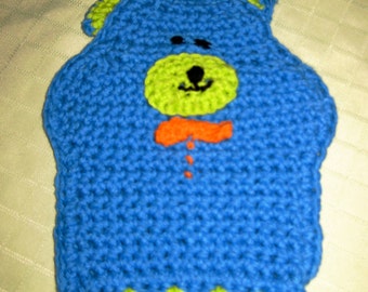 Bath Mitt/Hand Puppet, Bear named Benji, Handmade