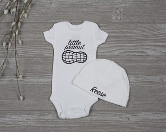 Baby Peanut Outfit Preemie Boy Kleding Outfit Preemie Girl NICU Peanut Tiny Babykleertjes
