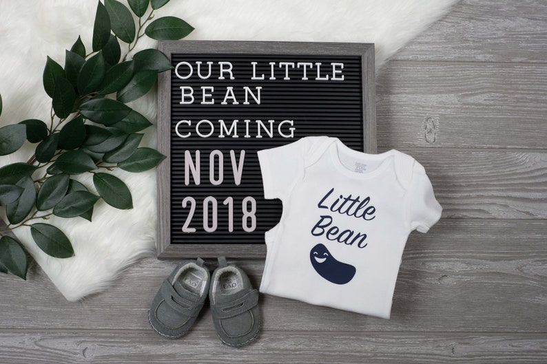 Little Bean Baby Outfit Baby Bean Going Home Bodysuit Etsy