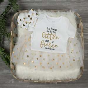 Sie ist heftige Säugling Body - Shakespeare Baby Girl Outfit