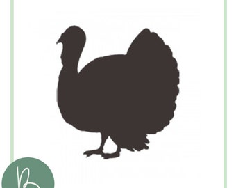Turkey Silhouette SVG File