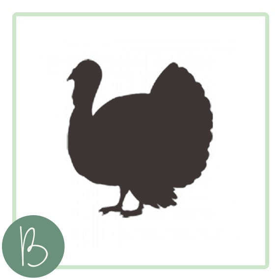 Download Turkey Silhouette Svg File Etsy