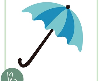 Umbrella SVG File
