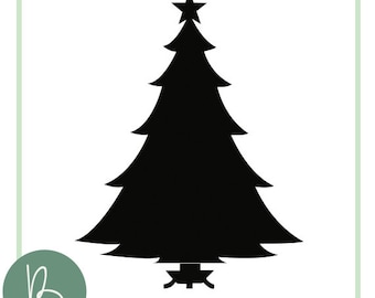 Fichier SVG de sapin de Noël