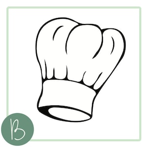 Chef Hat SVG File