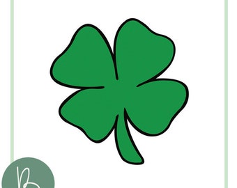 Four Leaf Clover SVG File