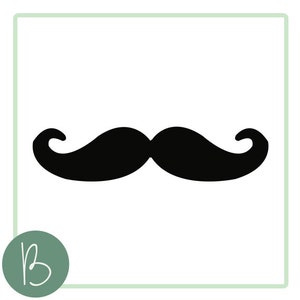 Mustache SVG File