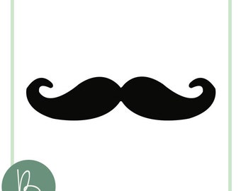 Mustache SVG File