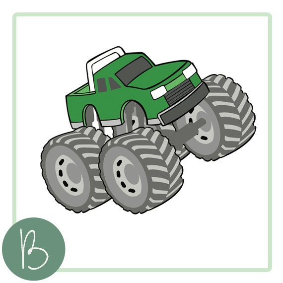 Free Free 167 Monster Truck Svg Etsy SVG PNG EPS DXF File