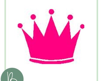 Princess Crown SVG File