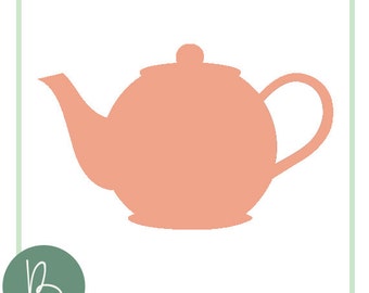 Tea Pot SVG File
