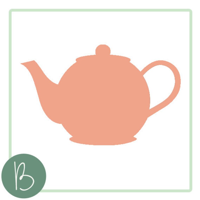 Tea Pot SVG File image 1