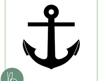 Ancre de bateau SVG File