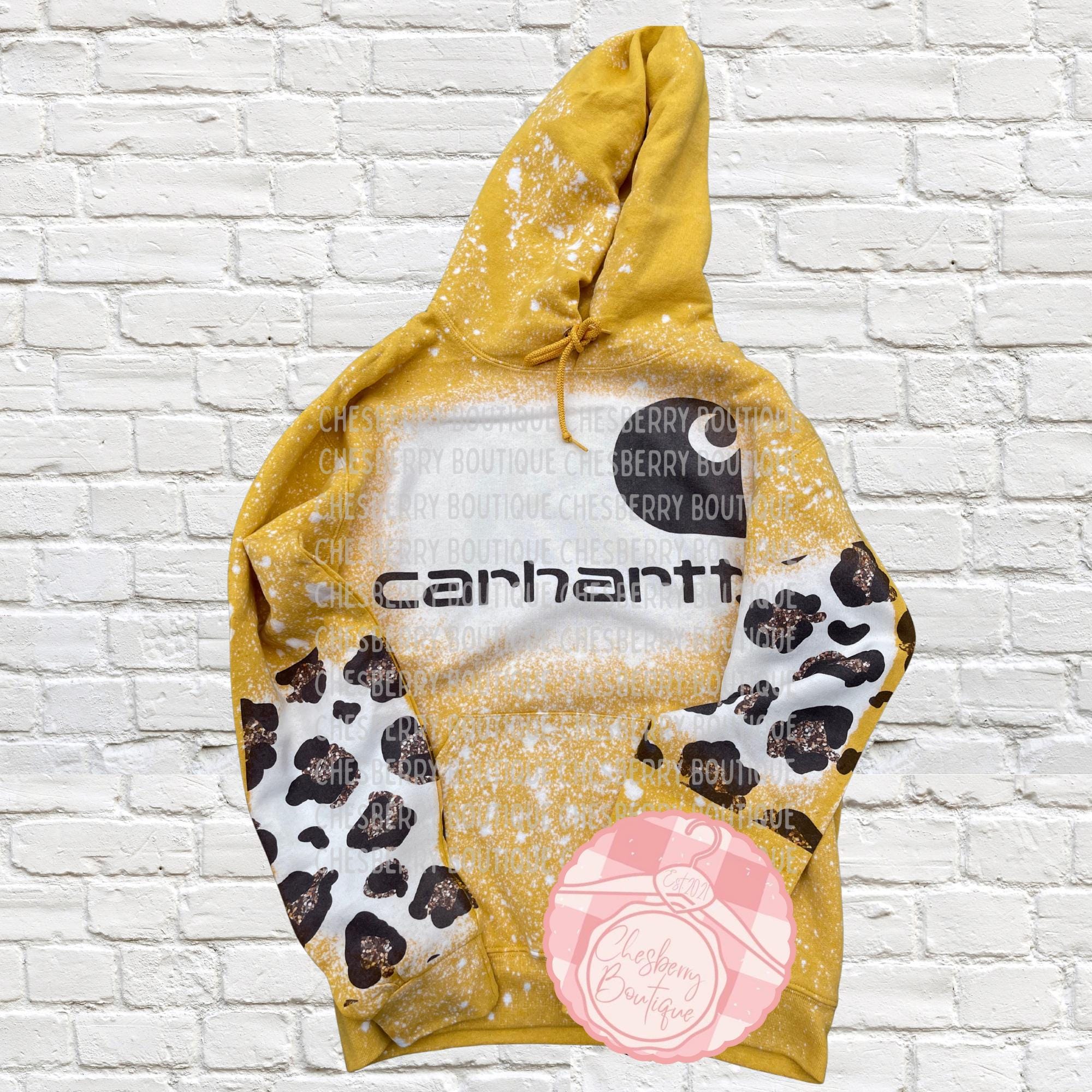 Women's Hoodies Cheetah Print Carhartt Hoodie Leopard Carhartt
