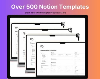 Pacchetto di rivendita di oltre 500 modelli DFY Notion / Pacchetto aziendale digitale PLR / Profitto al 100% / Produttività, finanza, benessere e altro. Kit per rivenditori