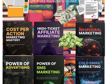 El kit de herramientas de SEO definitivo para profesionales del marketing / Más de 23 recursos digitales para ampliar su negocio, aumentar las ventas y dominar las redes sociales / Descarga instantánea