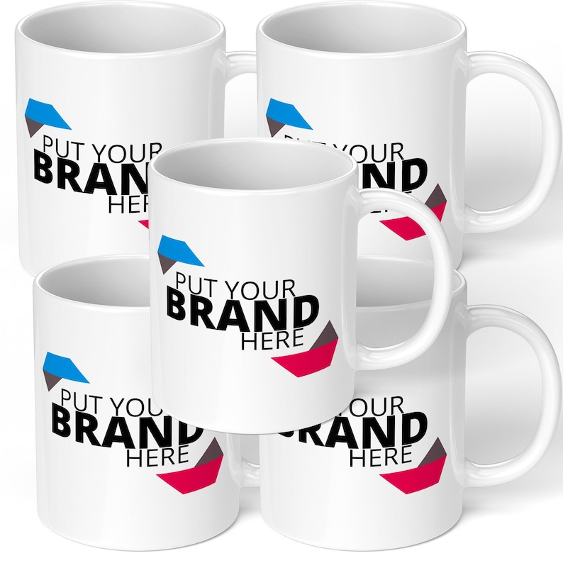 Company Branded Logo Mugs | Bulk Order for Logo Mugs Personalised Mug ...