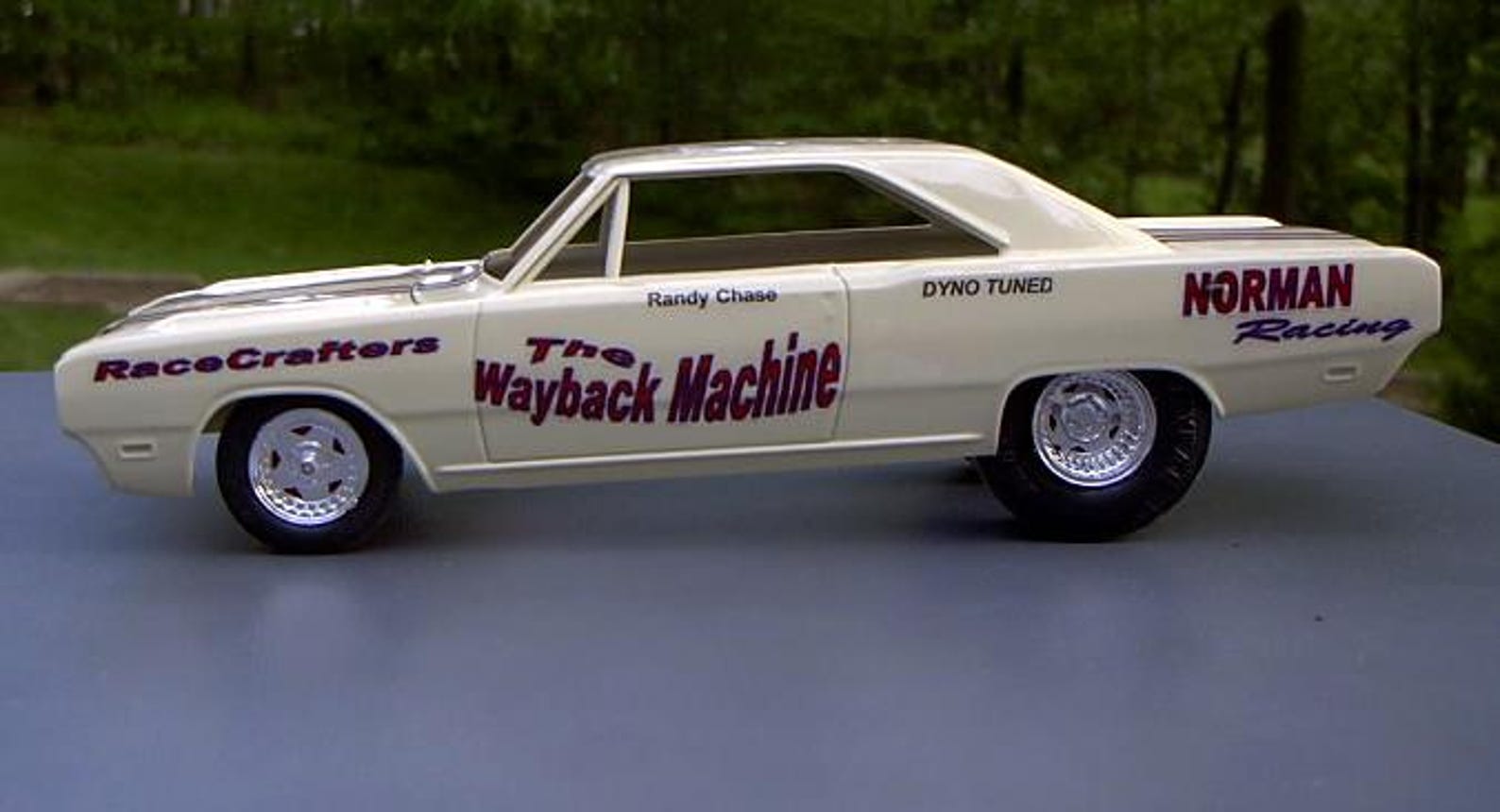 Custom "the WAYBACK Machine" Drag Race Car Decals: 1/25 Scale Model - Etsy