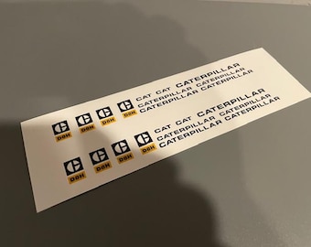 Custom Model Decals: CAT D8H