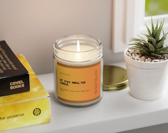 Dog-Friendly Scented Candle - Sit. Stay. Smell the Candles. Perfect Gift for Dog Lovers, Home Decor, Relaxation, Dog Appreciation Day, Pet
