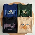 Custom PokaDad Embroidered Shirt, Persionalized Anime Characters Sweatshirt, Anime Father's Day Gift, Birthday Gift For Dad, Pocket Beast product logo