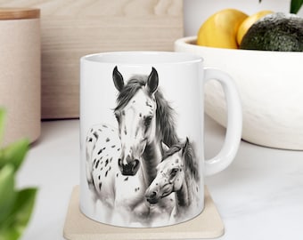 APPALOOSA FAMILY MUG Best Seller Coffee Mug 11 Oz 15 Oz Horse Lover Gift Home Office Decor Ideal Gift Coffee Mug Durable Quality